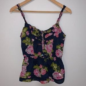 Floral Abercrombie tank